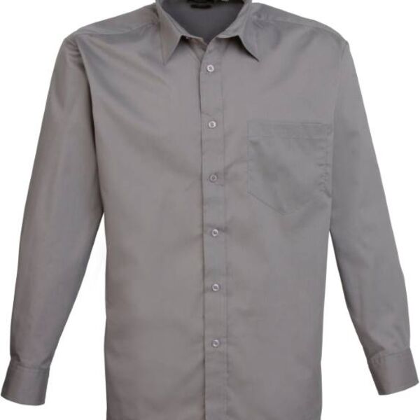 Hemd Langarm Popline Herren Miniaturansicht
